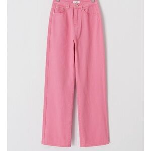 Summer party pink jeans